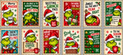 16oz Christmas-S  3231